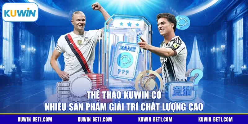 Thể thao KUWIN có nhiều sản phẩm giải trí chất lượng cao